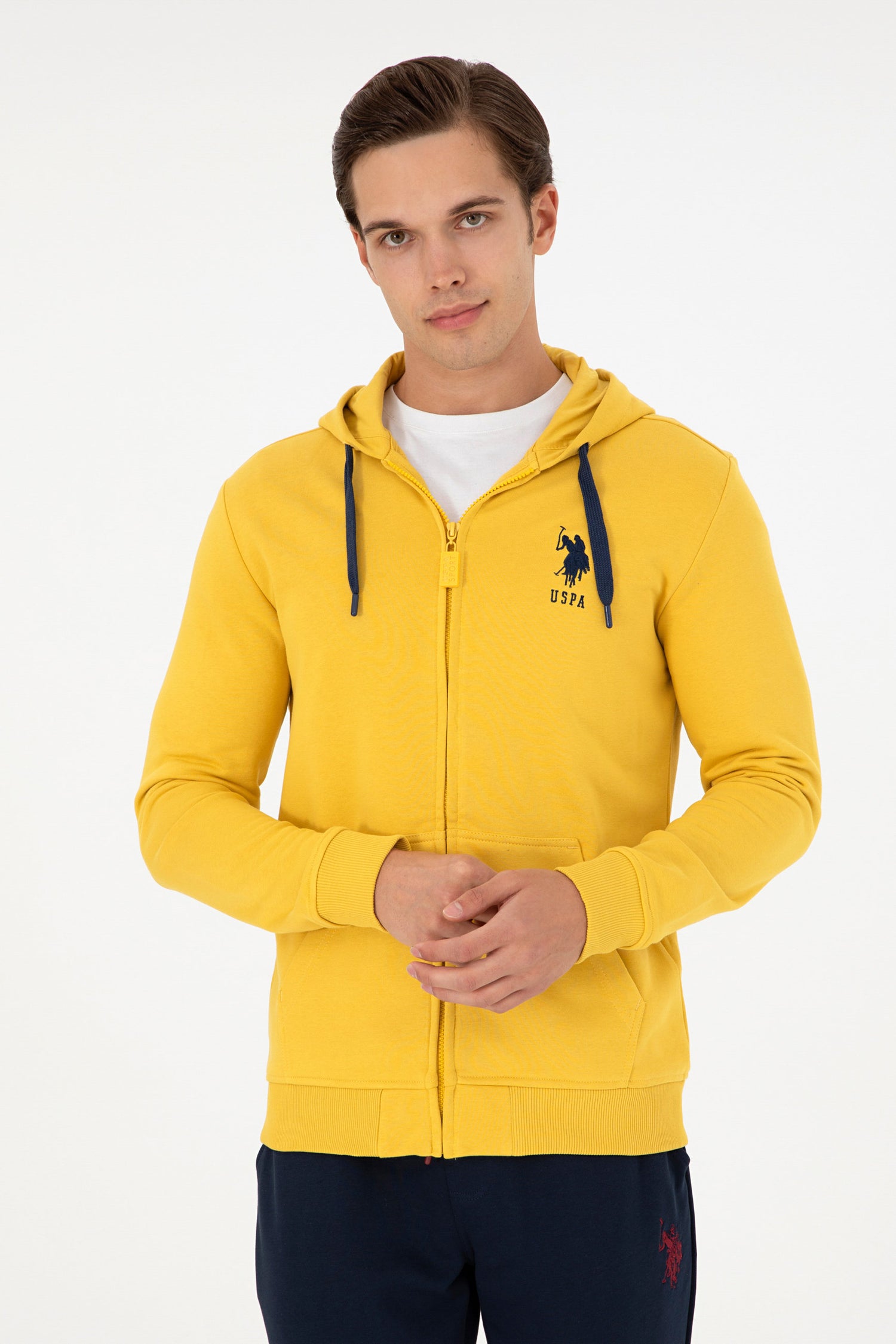 Yellow Zip Up Hoodie_G081SZ0820 1926835_VR094_03