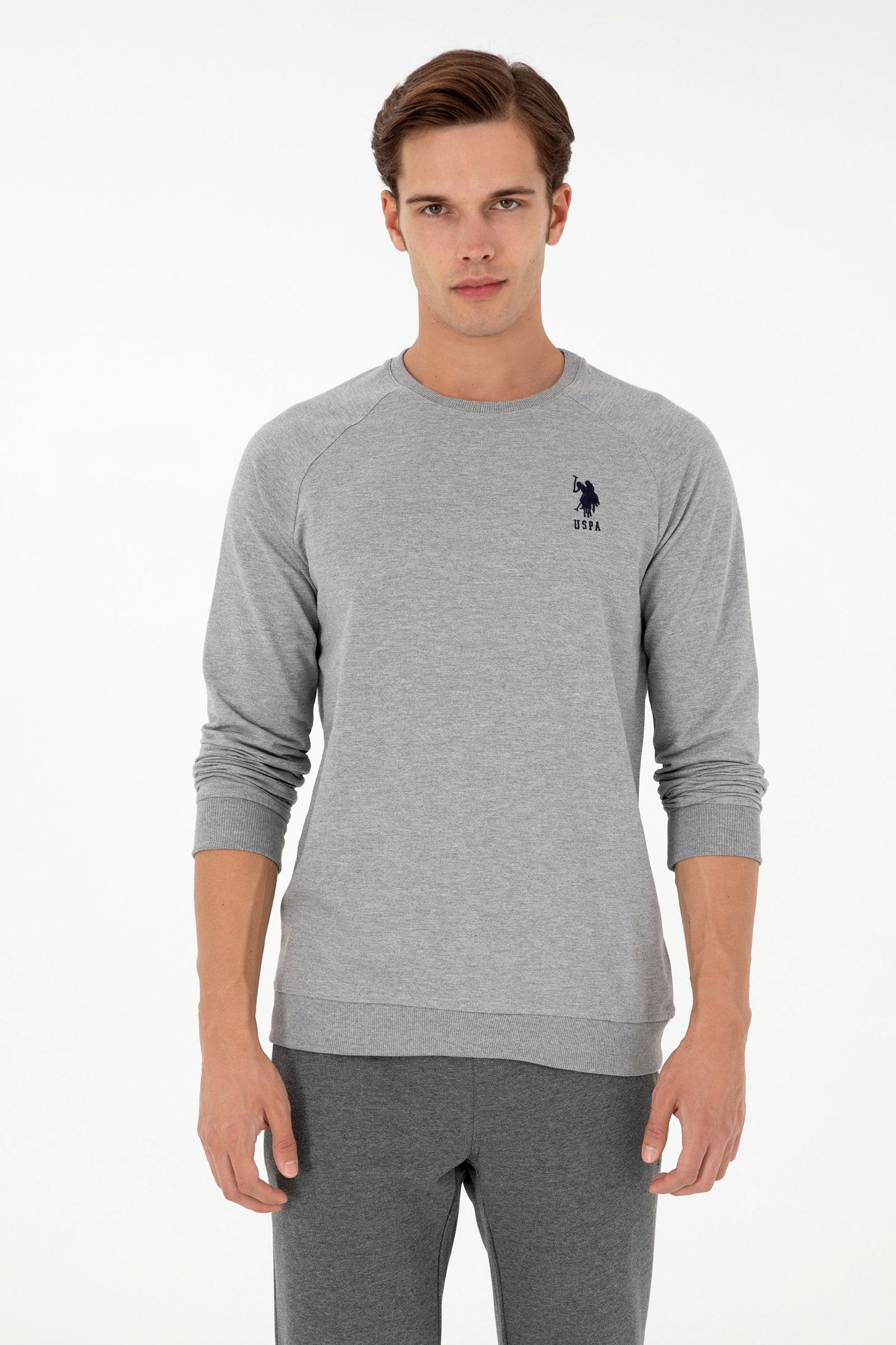 Grey Sweatshirt with Logo_G081SZ0820 1926848_VR086_01