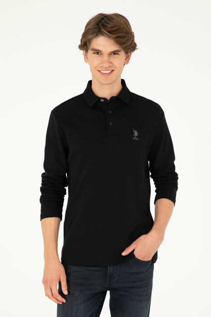 Black Polo Shirt_G081SZ0820 1926948_VR046_01