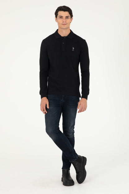 Black Long Sleeve T-Shirt_G081SZ0820 1926970_VR046_04