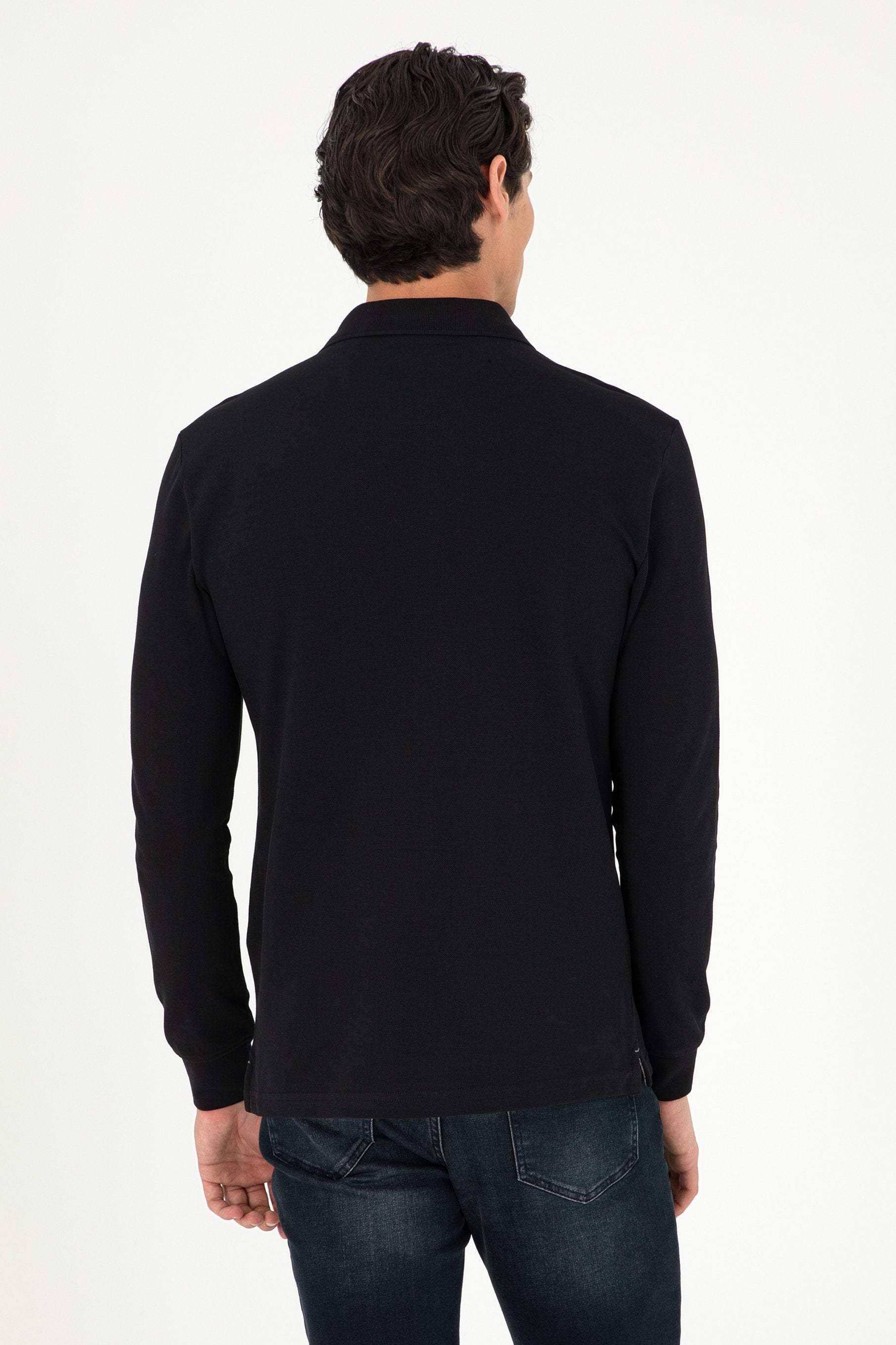 Black Long Sleeve T-Shirt_G081SZ0820 1926970_VR046_05