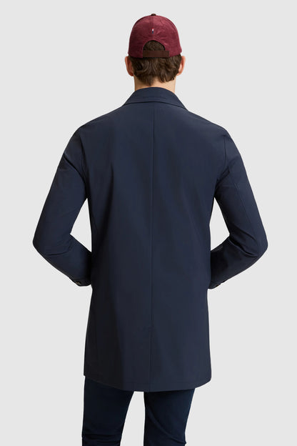 U.S. Polo Assn. Navy Men Navy Single Breasted Car Coat SKU: G081SZ0KS0 PU-14723_VR033 Image 05