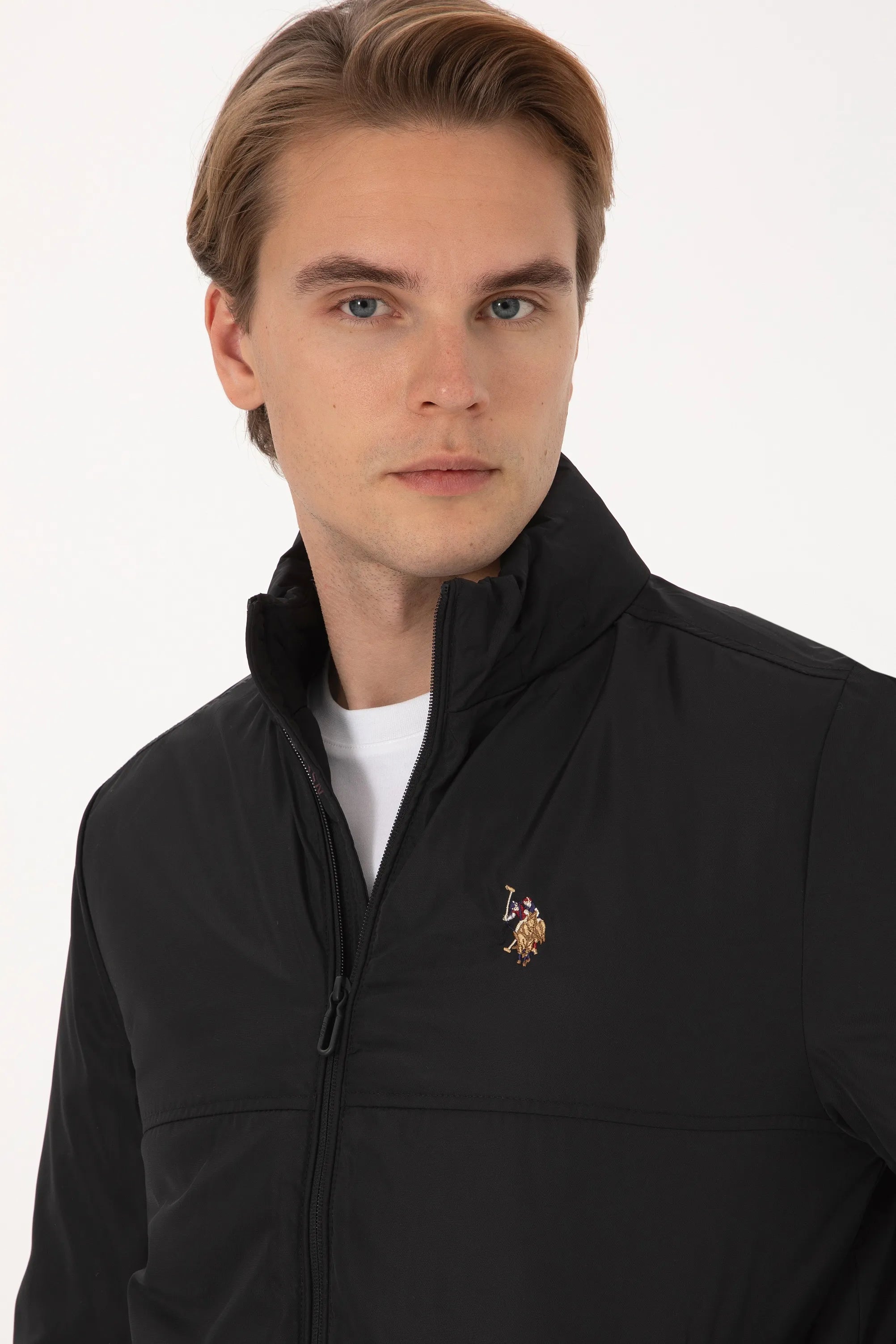 U.S. Polo Assn._Black_Black Quilted Puffer Jacket_G081SZ0MS0 2248713_VR046_02