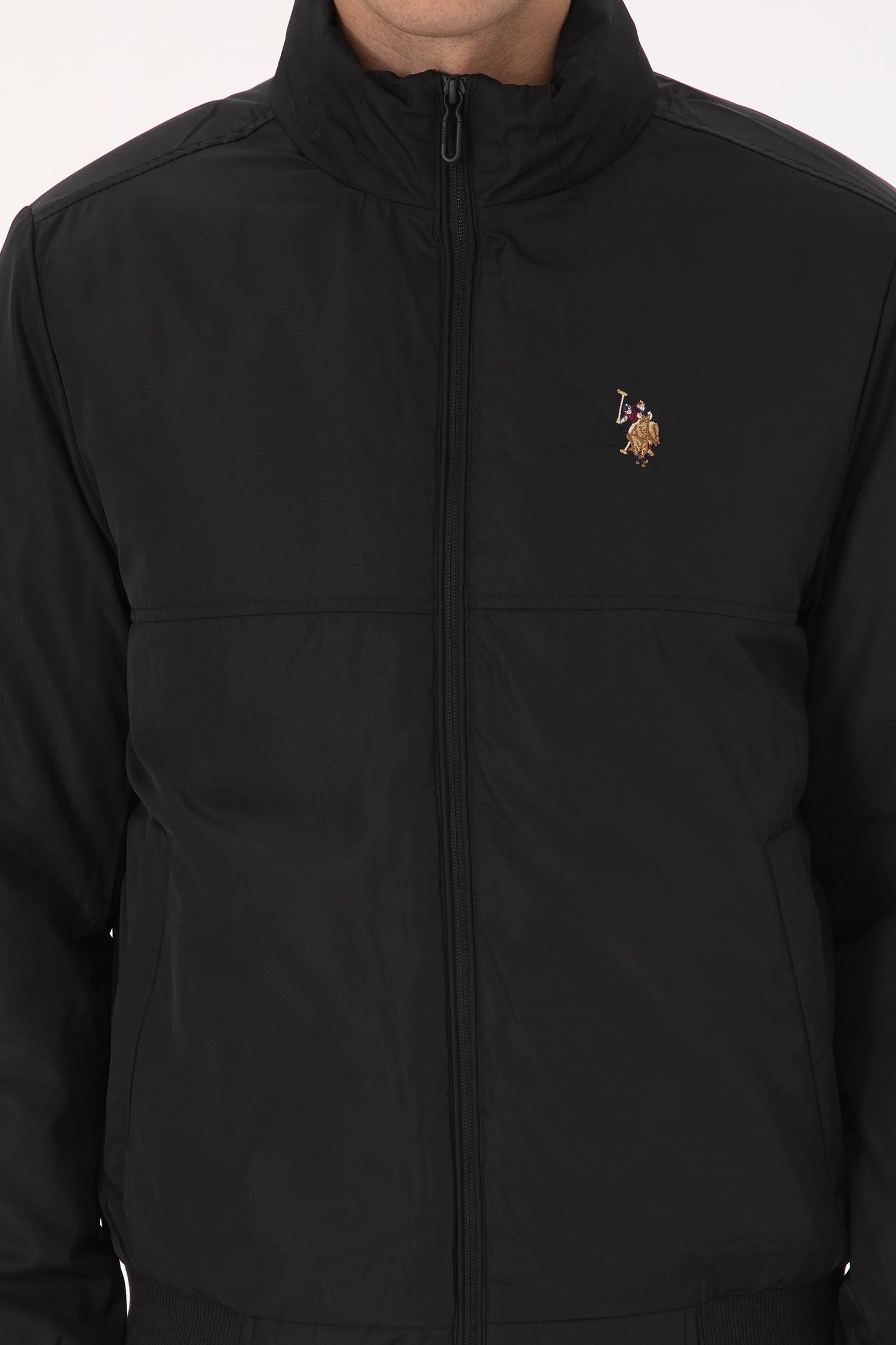 U.S. Polo Assn._Black_Black Quilted Puffer Jacket_G081SZ0MS0 2248713_VR046_06