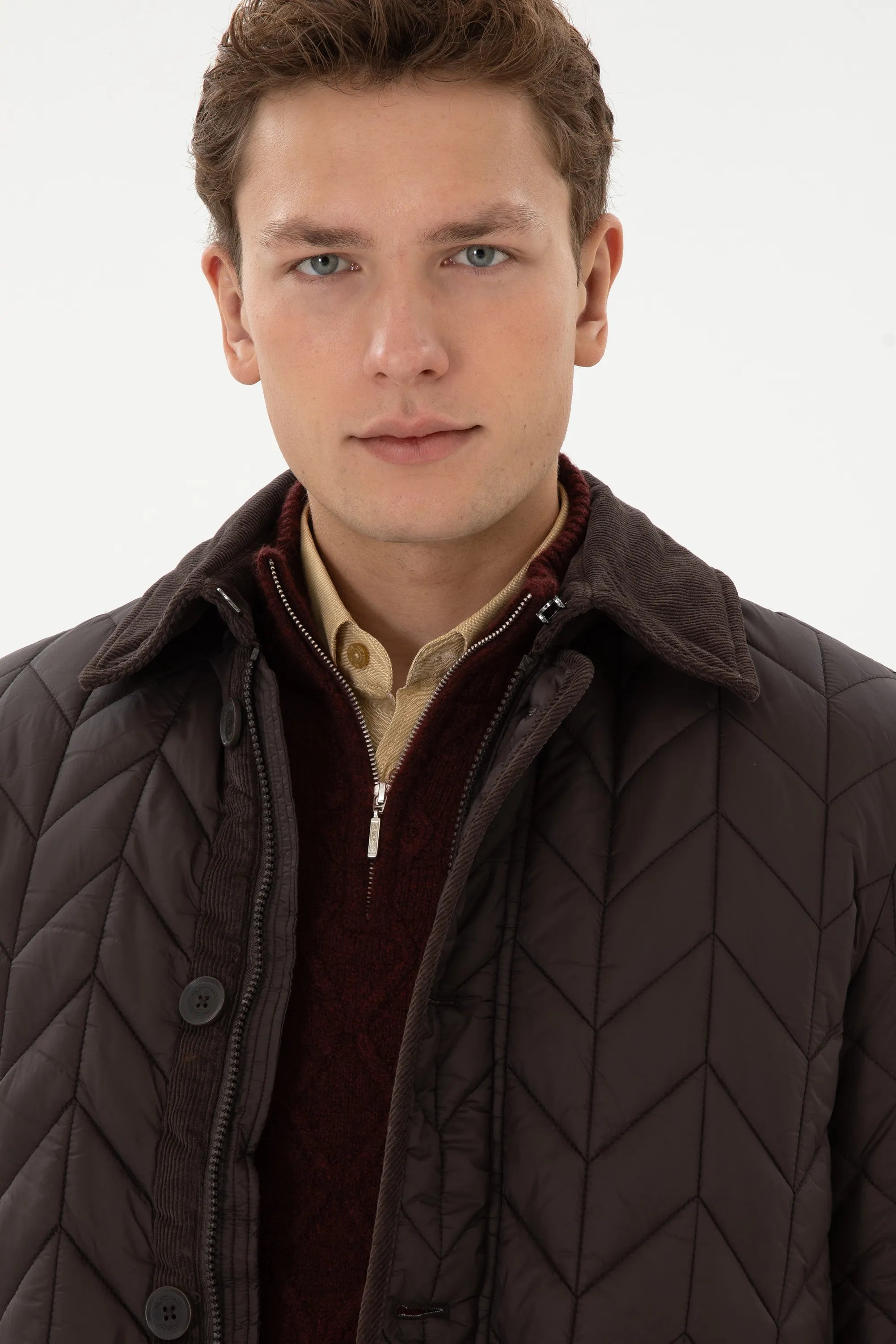 U.S. Polo Assn._Dark Brown_Dark Brown Quilted Puffer Jacket_G081SZ0MS0 2263158_VR084_02