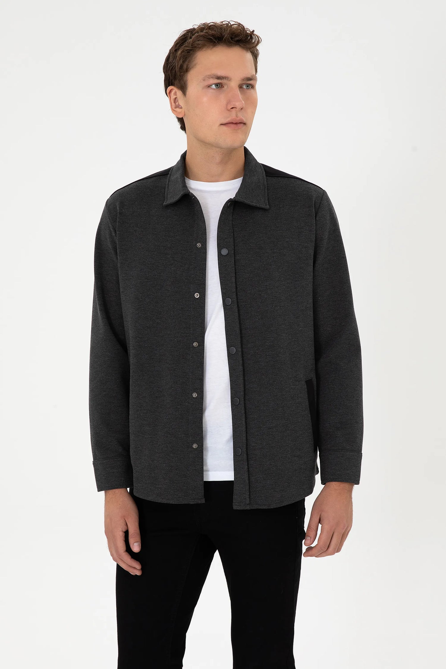 U.S. Polo Assn._Anthracite_Anthracite Knitting Shirt_G081SZ0OG0 2105533_VR006_03