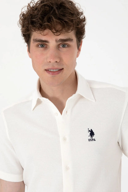 U.S. Polo Assn._White Knitting Shirt_G081SZ0OG0 2107629_VR013_02