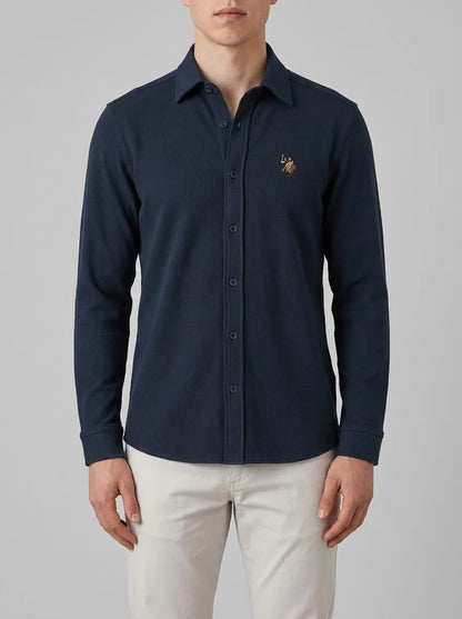 U.S. Polo Assn. Navy Men Navy Knitting Shirt SKU: G081SZ0OG0 2107809_VR033 Image 00