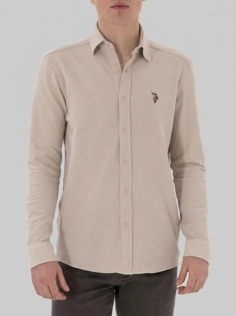 U.S. Polo Assn. Stone Men Stone Knitting Shirt SKU: G081SZ0OG0 2107809_VR049 Image 00