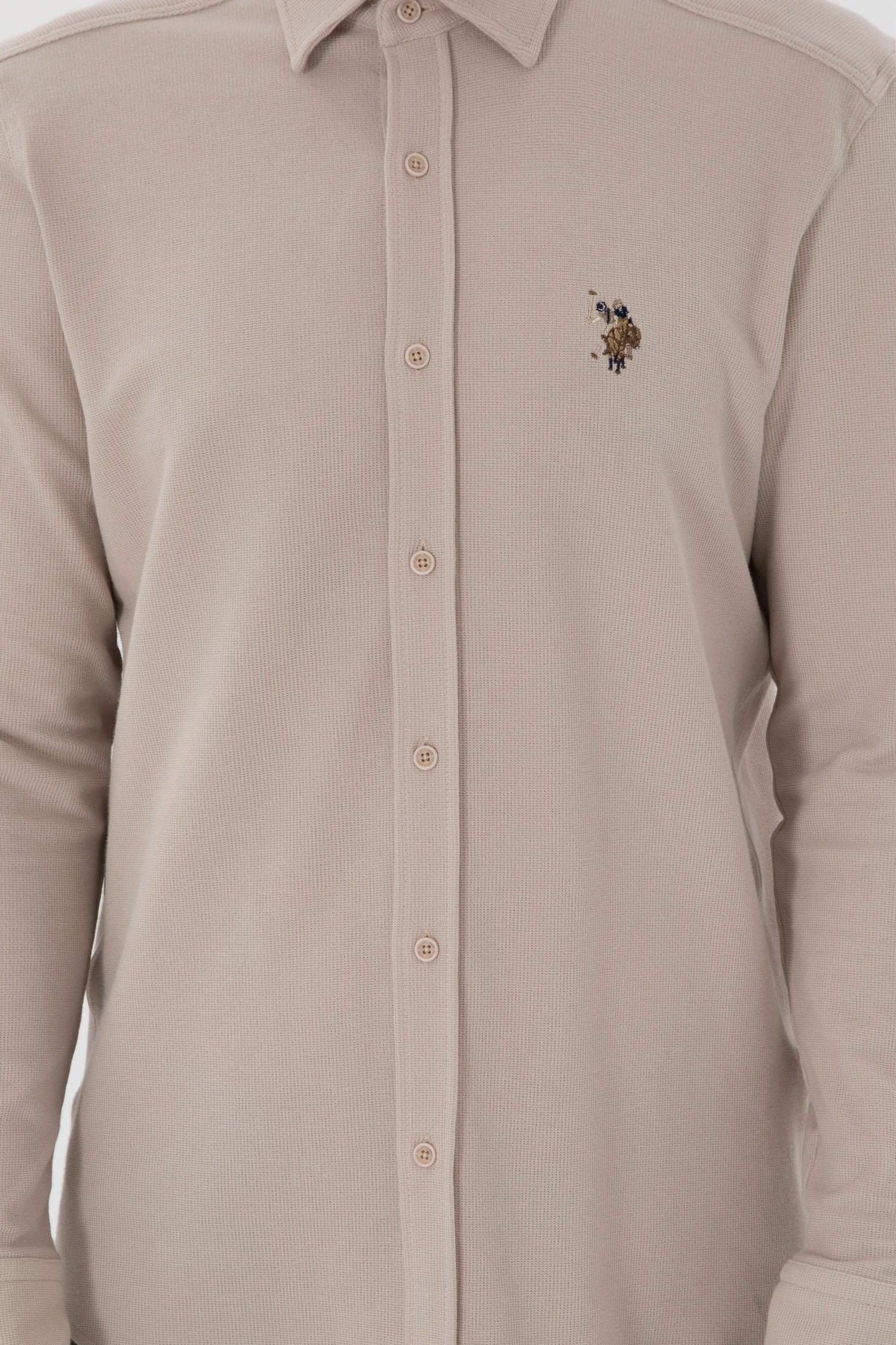 U.S. Polo Assn. Stone Men Stone Knitting Shirt SKU: G081SZ0OG0 2107809_VR049 Image 06
