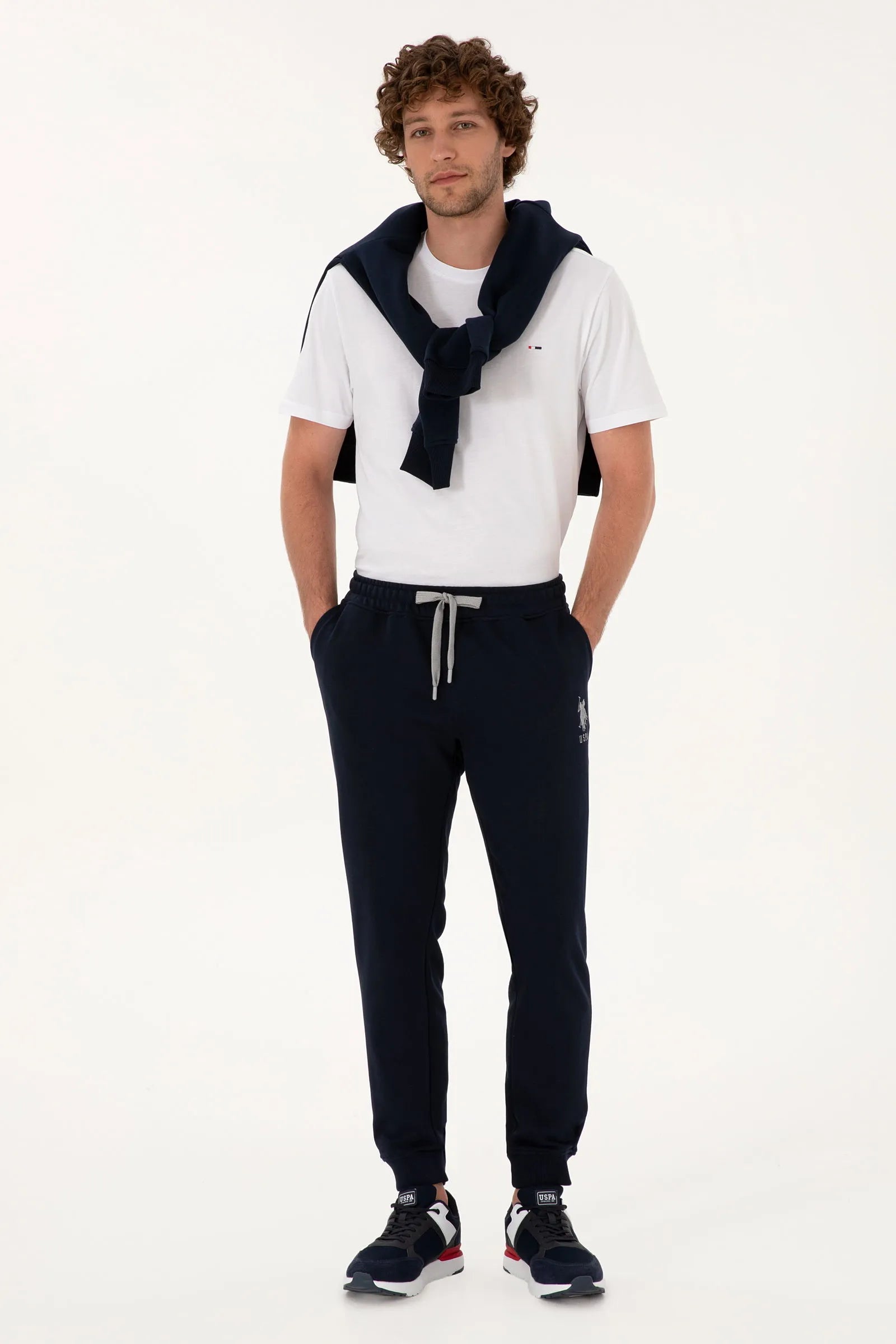 U.S. Polo Assn._Navy_Navy Sweatpants With Logo_G081SZ0OP0 2225511_VR033_01