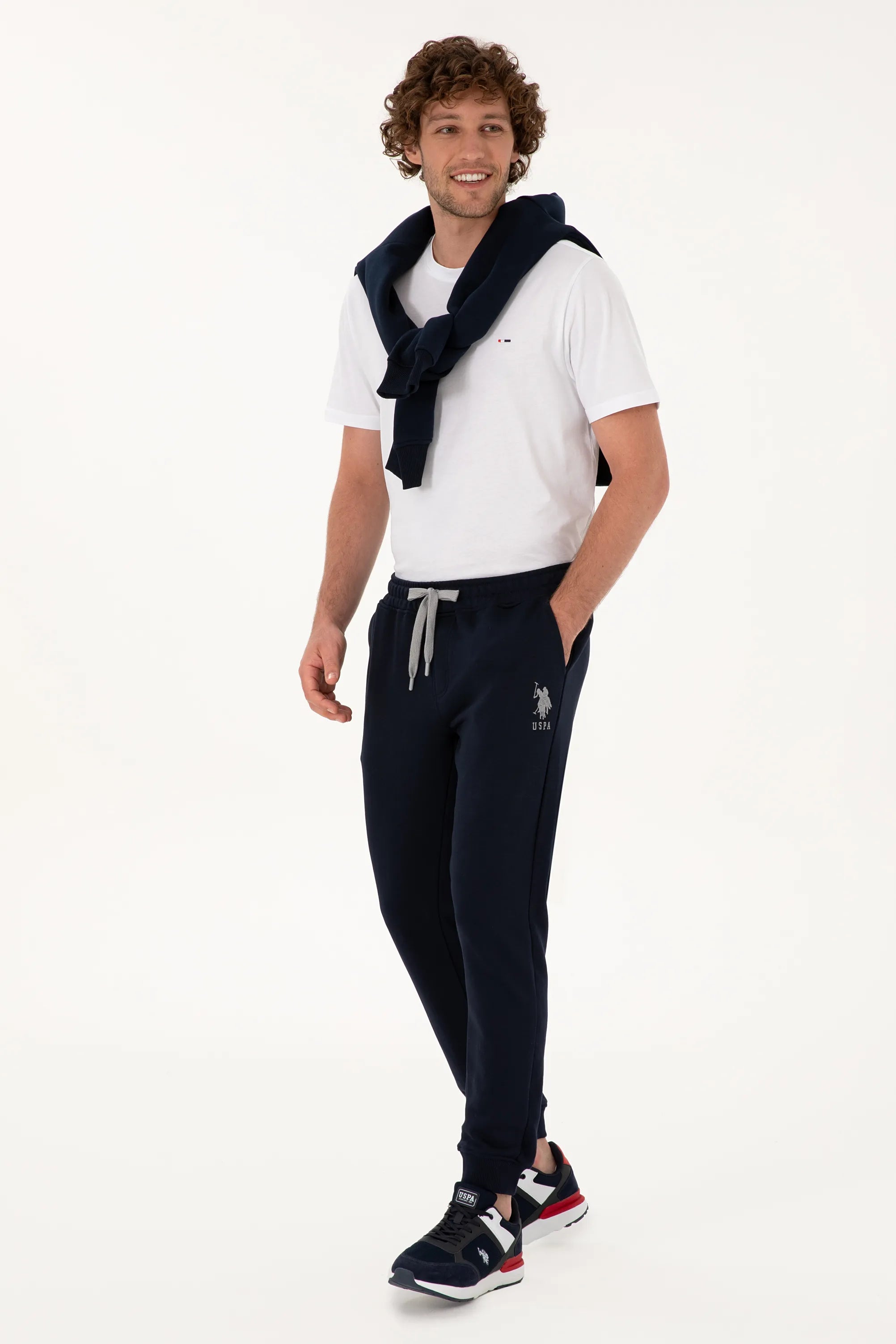 U.S. Polo Assn._Navy_Navy Sweatpants With Logo_G081SZ0OP0 2225511_VR033_03