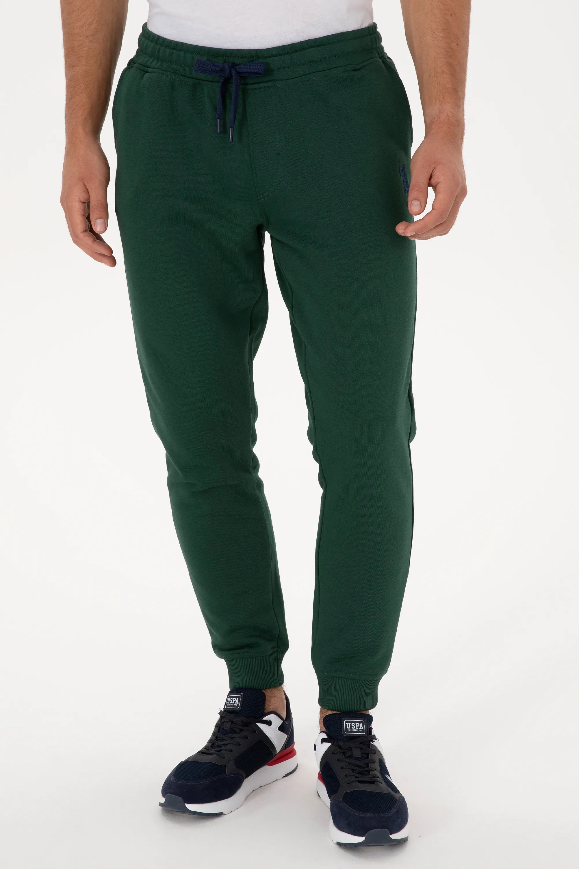 U.S. Polo Assn._Dark Green_Dark Green Sweatpants With Logo_G081SZ0OP0 2225511_VR079_02