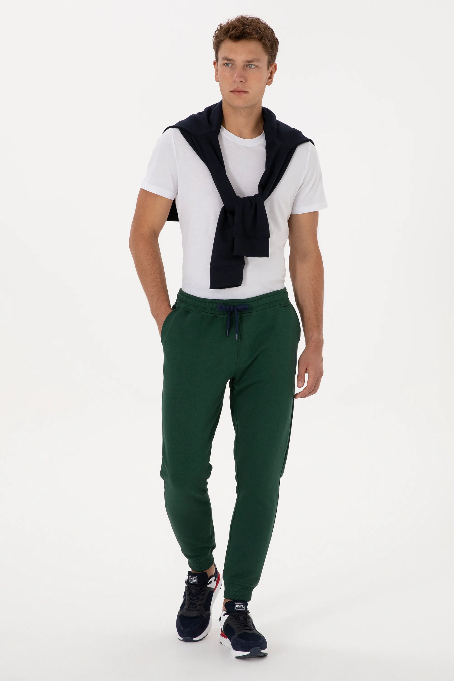 U.S. Polo Assn._Dark Green_Dark Green Trouser_G081SZ0OP0 2225511_VR079_03