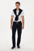 U.S. Polo Assn. Navy Men Navy Straight Leg Jersey Sweatpants SKU: G081SZ0OP0 2225561_VR033 Image 01