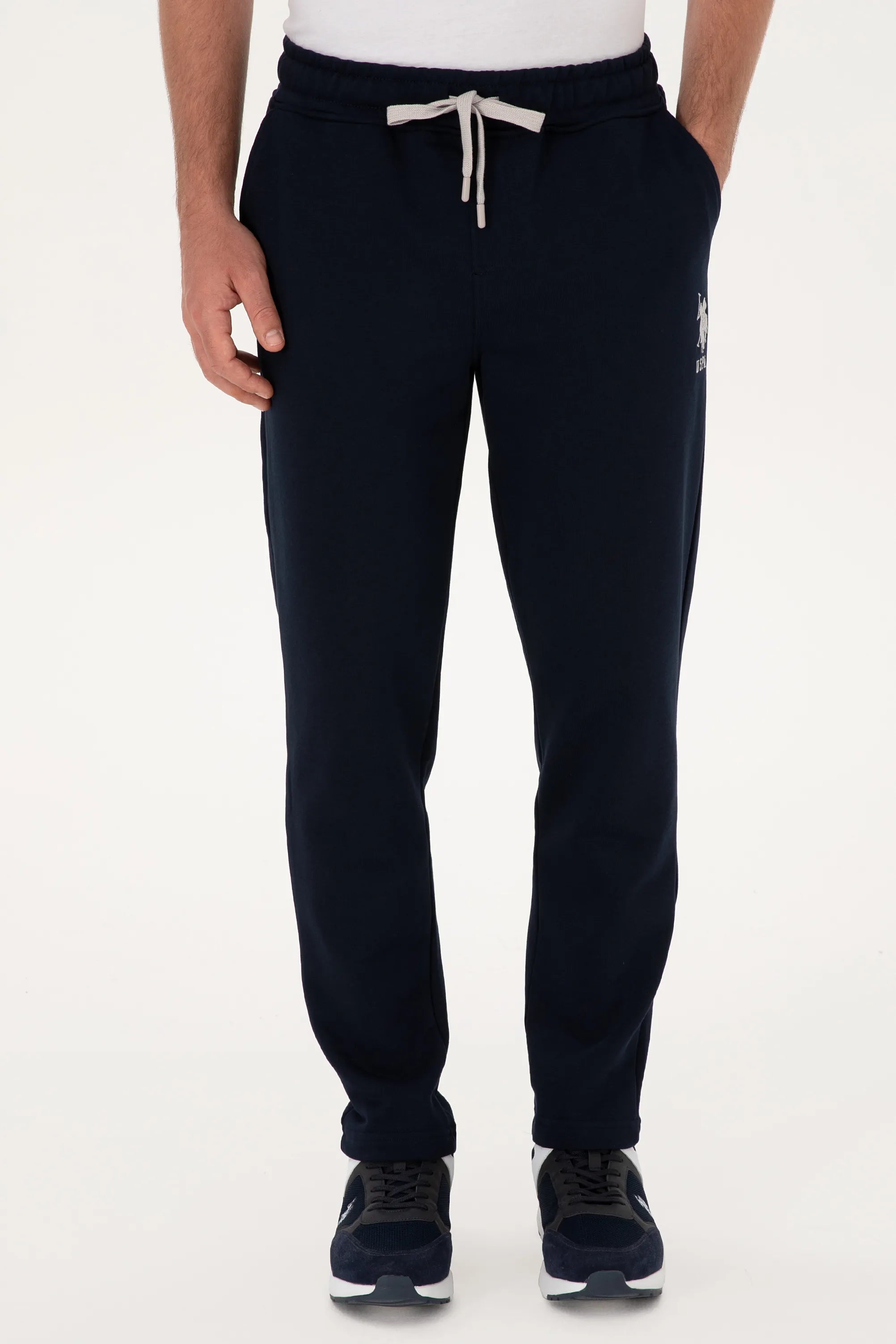U.S. Polo Assn._Navy_Navy Sweatpants With Logo_G081SZ0OP0 2226923_VR033_02
