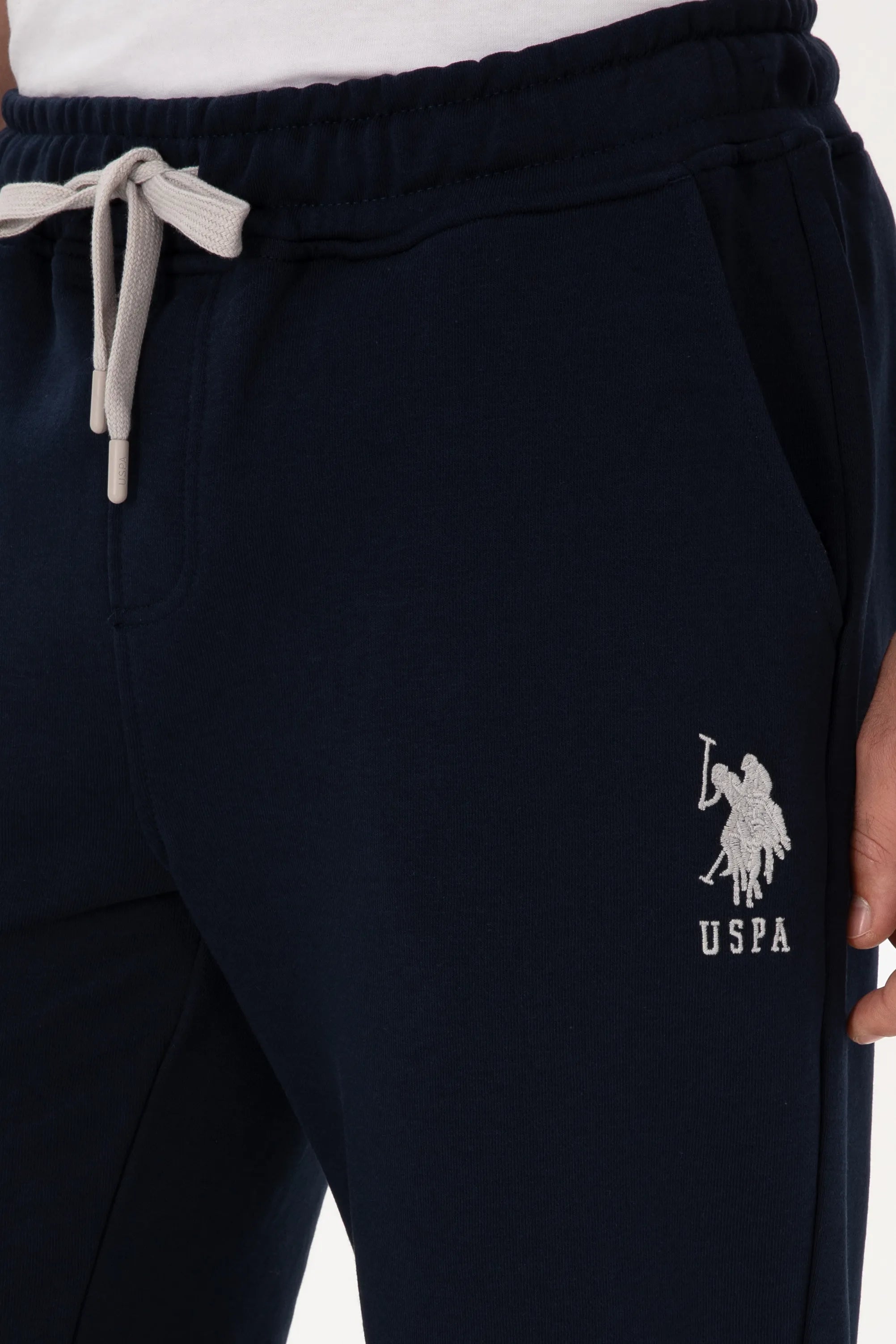 U.S. Polo Assn._Navy_Navy Sweatpants With Logo_G081SZ0OP0 2226923_VR033_05