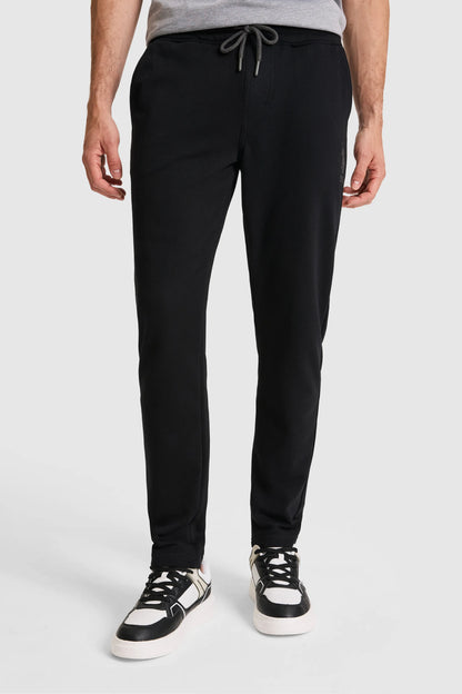 U.S. Polo Assn. Black Men Black Straight Leg Jersey Sweatpants SKU: G081SZ0OP0 PU-8758_VR046 Image 02