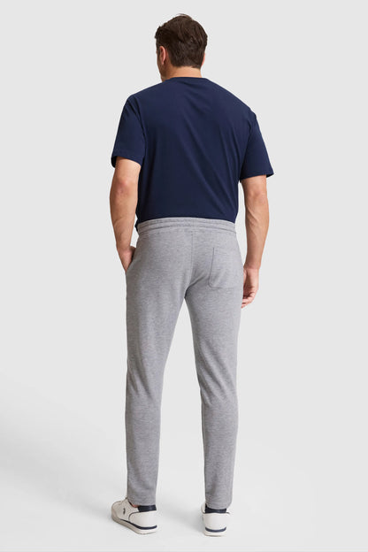 U.S. Polo Assn. Grey Melange Men Grey Melange Cuffed Jersey Sweatpants SKU: G081SZ0OP0 PU-8758_VR086 Image 05