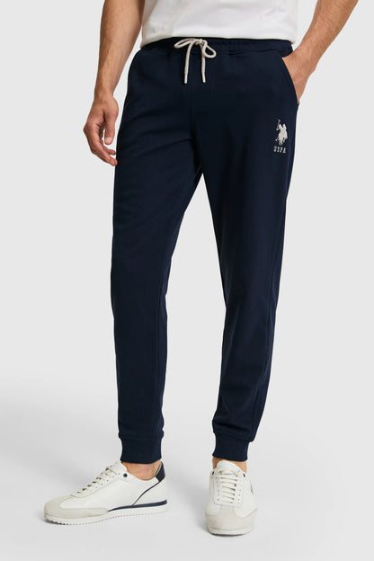 U.S. Polo Assn. Navy Men Navy Cuffed Drawstring Sweatpants SKU: G081SZ0OP0 PU-8760_VR033 Image 02