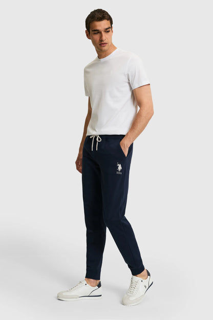 U.S. Polo Assn. Navy Men Navy Cuffed Drawstring Sweatpants SKU: G081SZ0OP0 PU-8760_VR033 Image 03