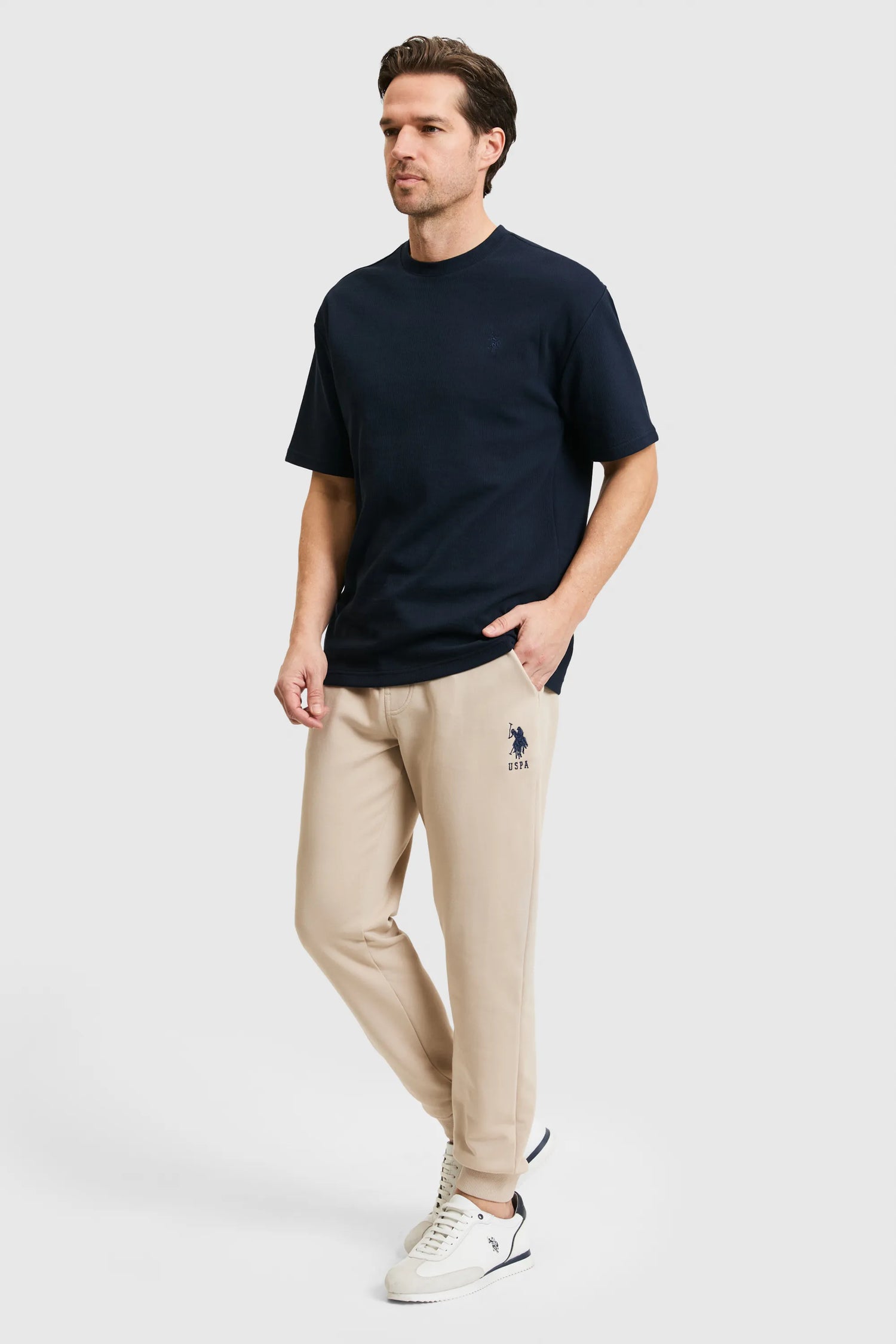 U.S. Polo Assn. Stone Men Stone Knitting Trouser SKU: G081SZ0OP0 PU-8760_VR049 Image 03