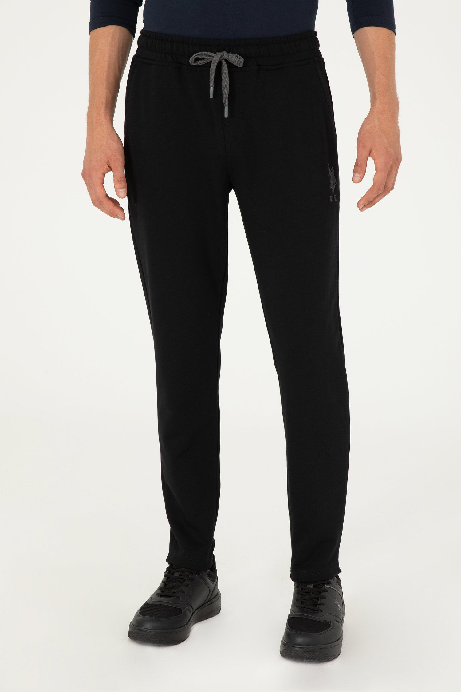 Black Knitted Trousers