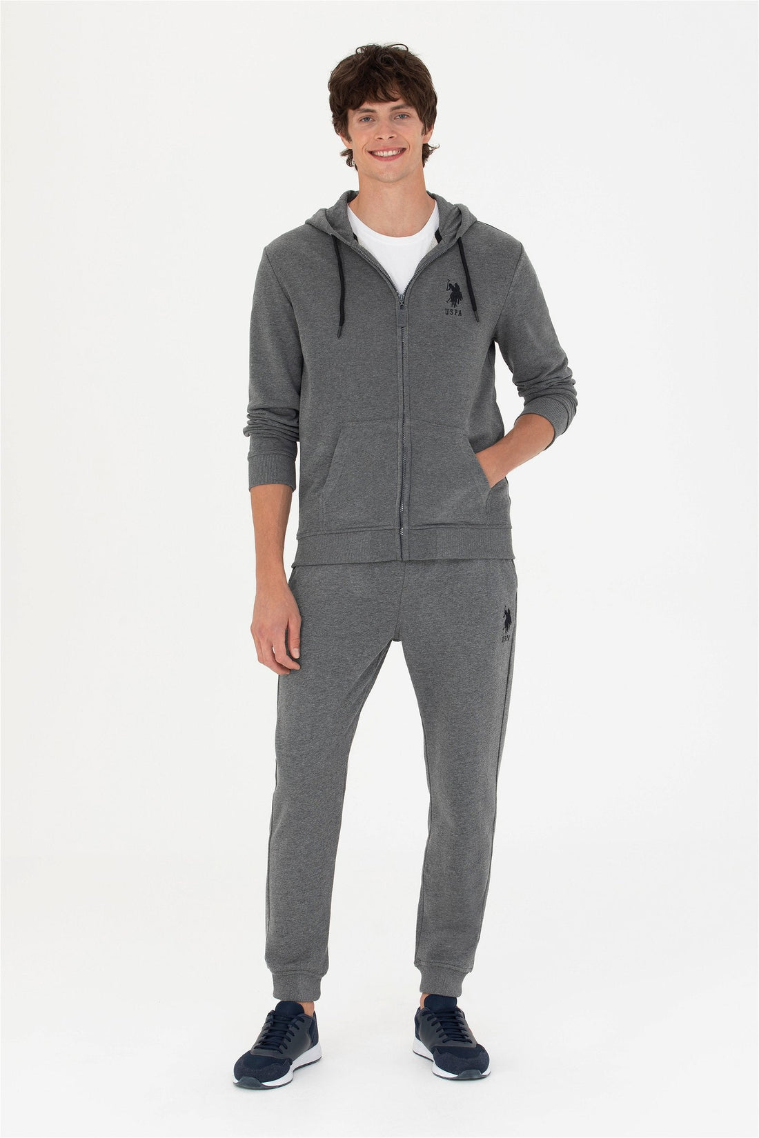 Grey Sweatpants With Logo_G081SZ0OP0 1639139_VR081_01