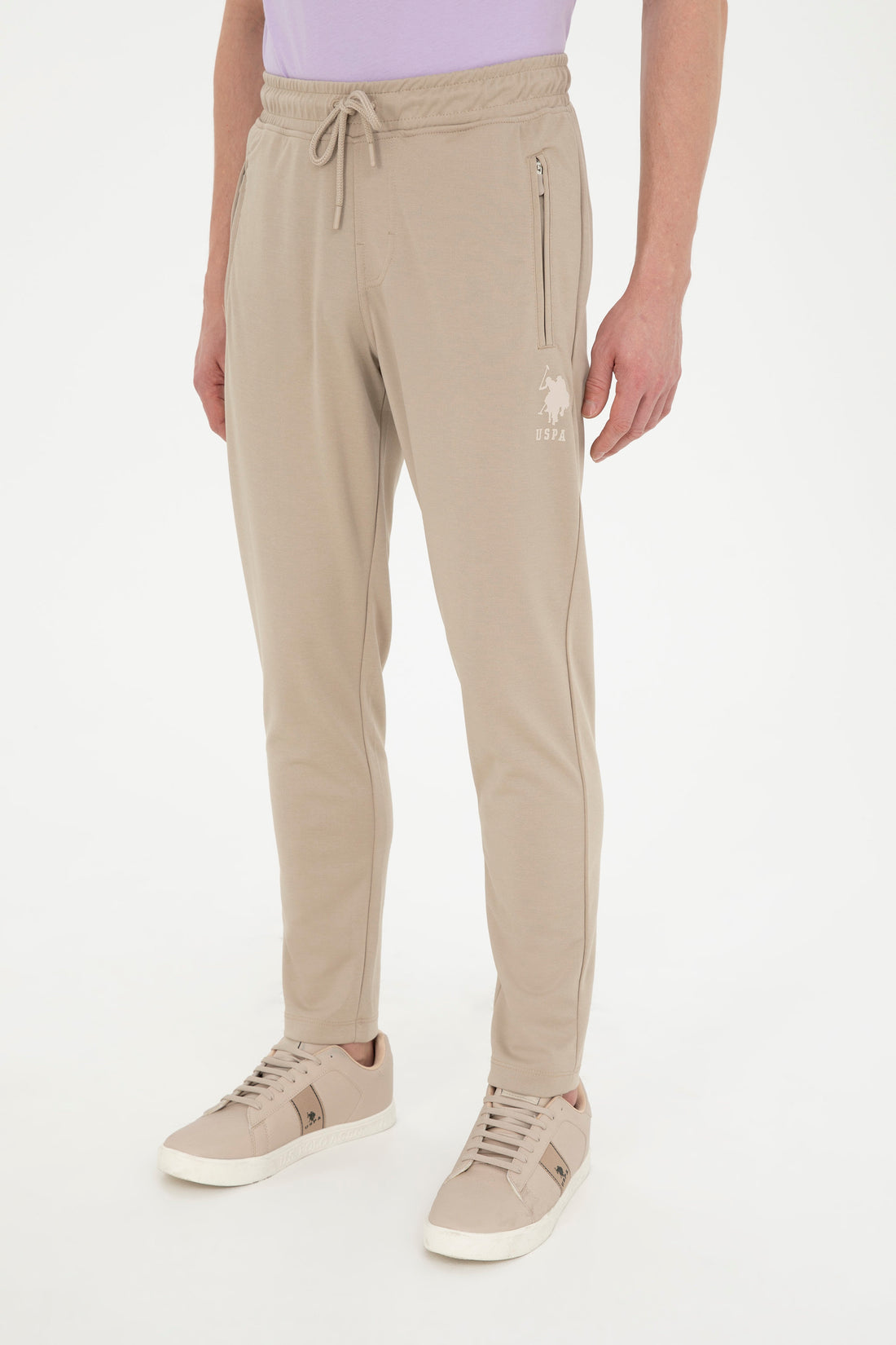 Beige Sweatpants With Logo_G081SZ0OP0 1823886_VR183_02