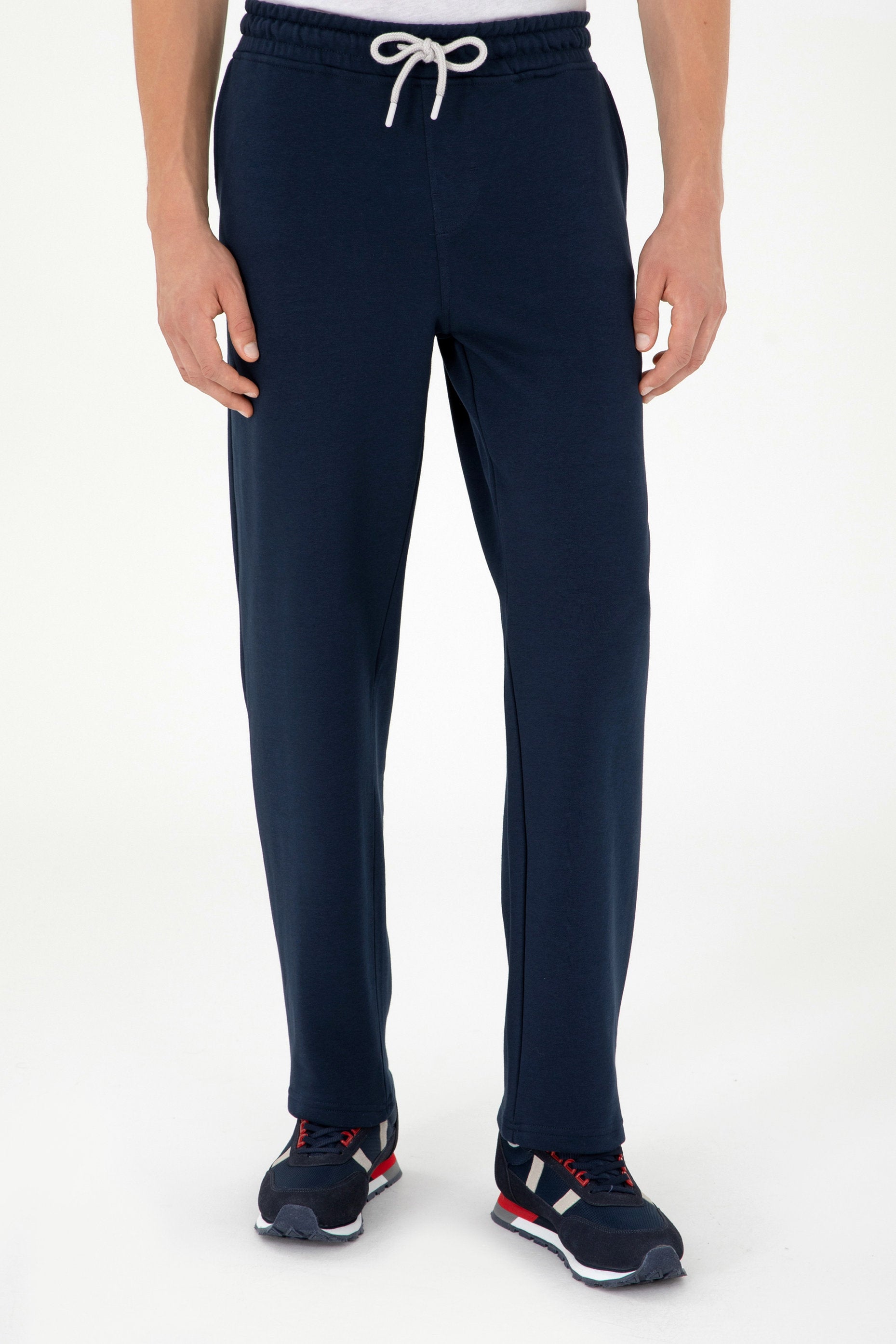 Navy Blue Knitted Trousers_G081SZ0OP0 1926943_VR033_02