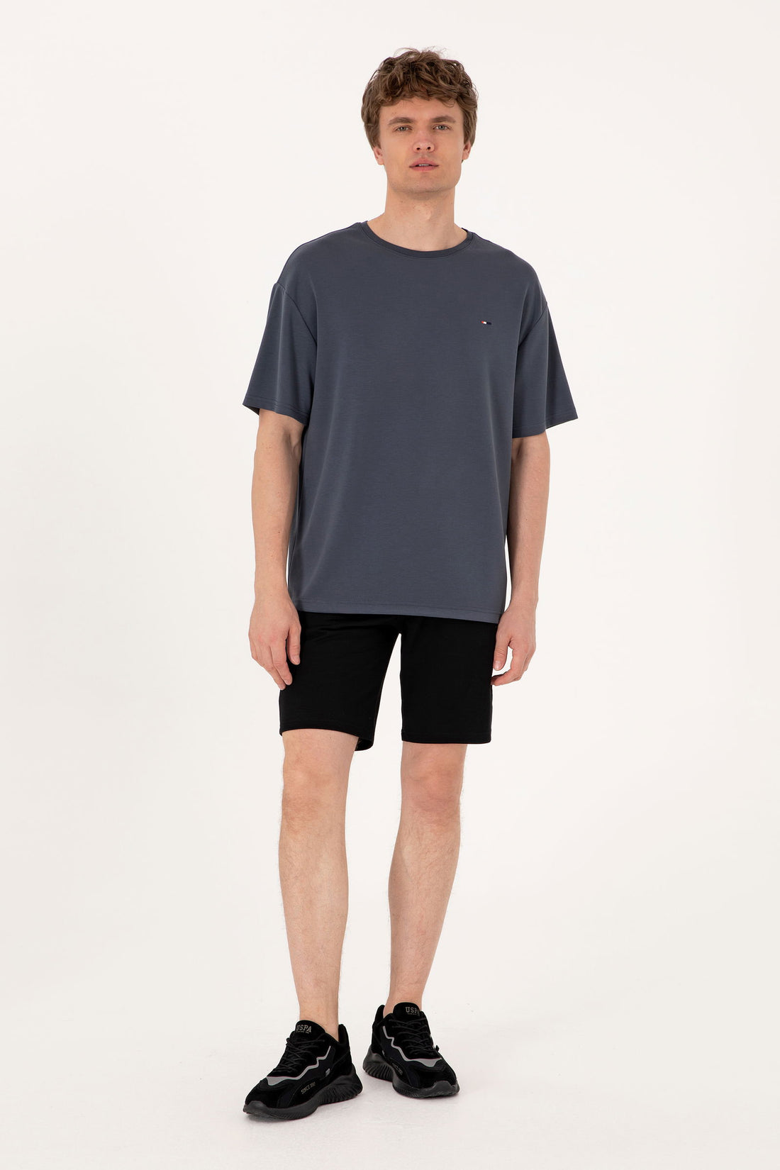 U.S. Polo Assn._Black Knitted Short_G081SZ0OS0 2084715_VR046_01