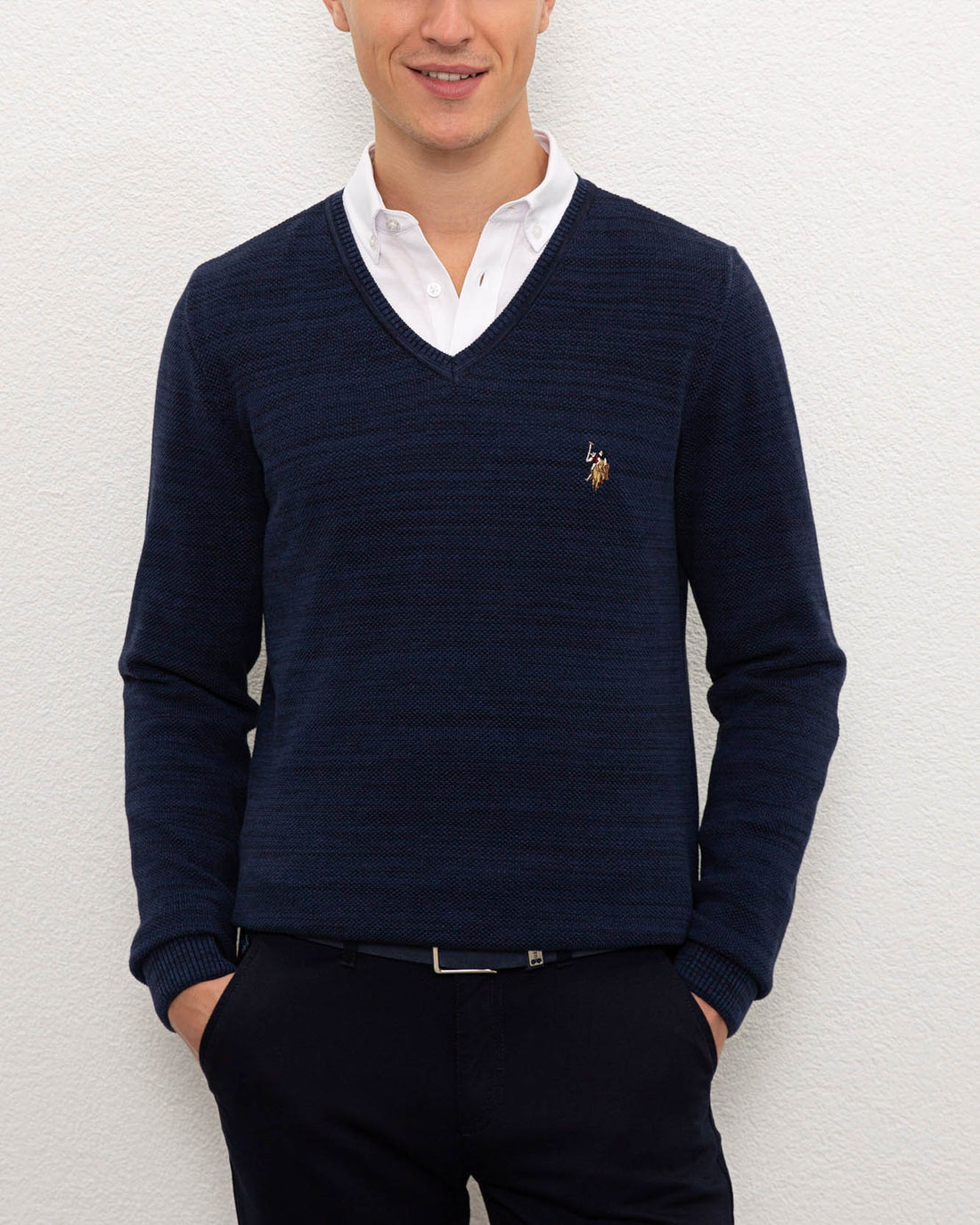 Dark Blue Knitting Jumper U.S. Polo Assn.