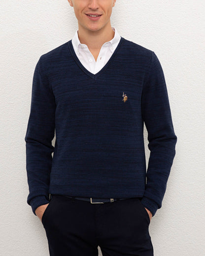 Dark Blue Knitting Jumper U.S. Polo Assn.
