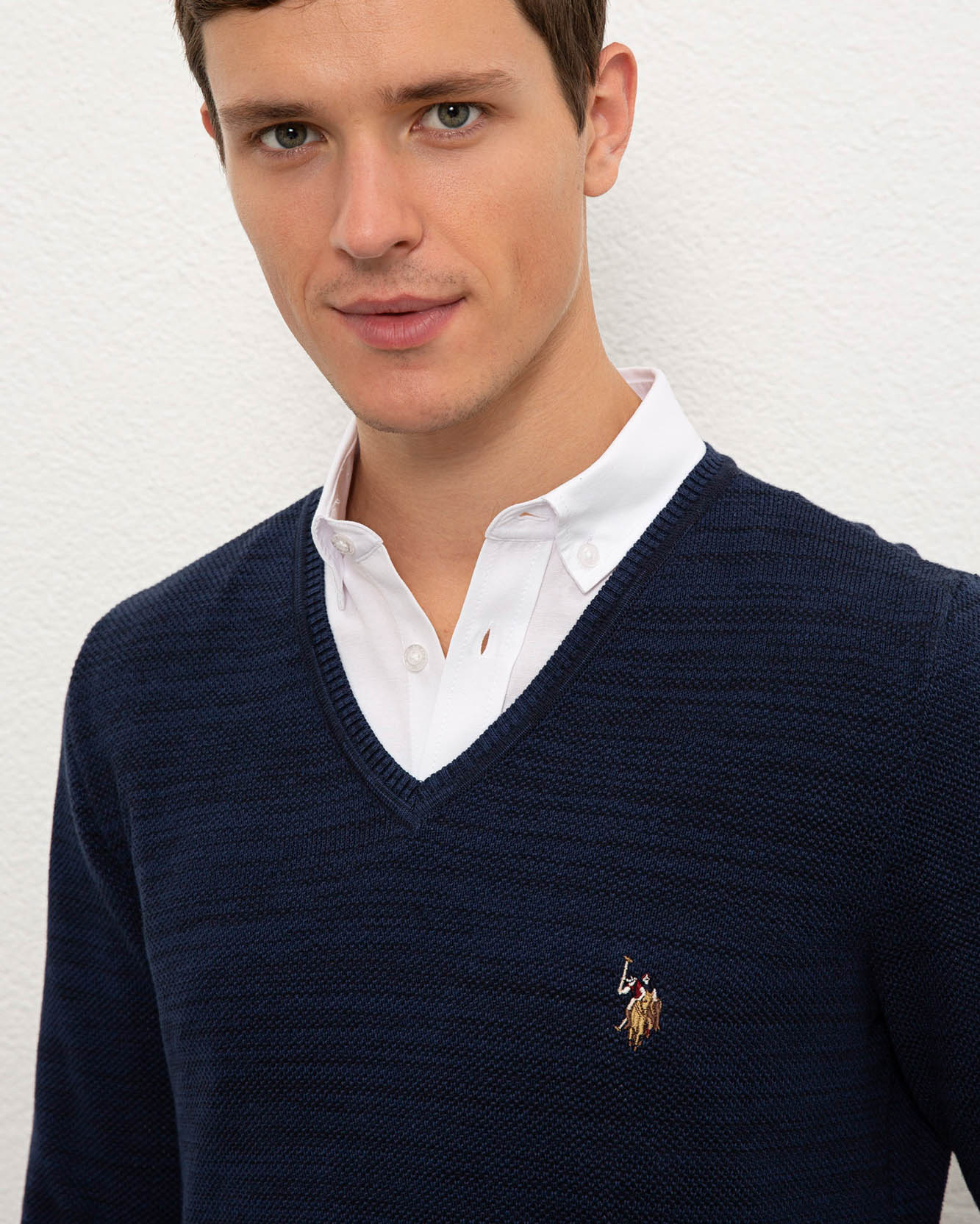 Dark Blue Knitting Jumper U.S. Polo Assn.