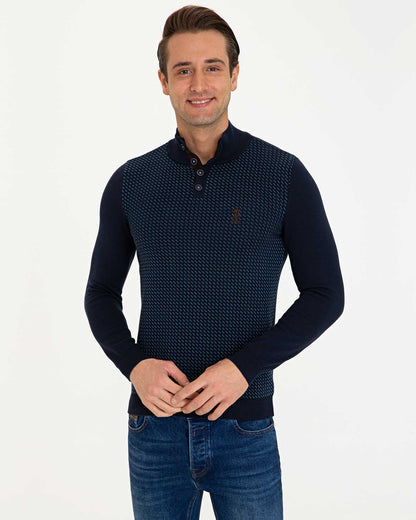 Dark Blue Knitting Jumper U.S. Polo Assn.