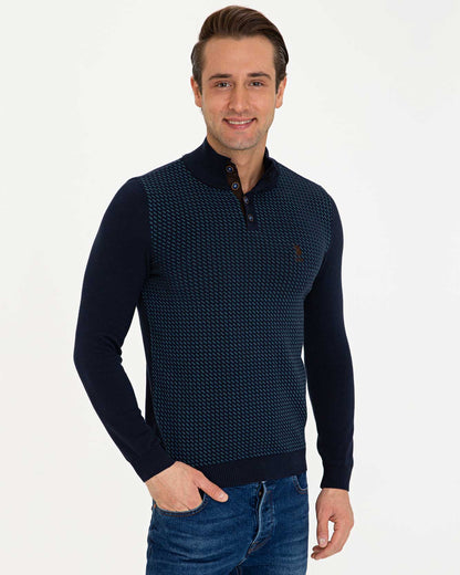 Dark Blue Knitting Jumper U.S. Polo Assn.