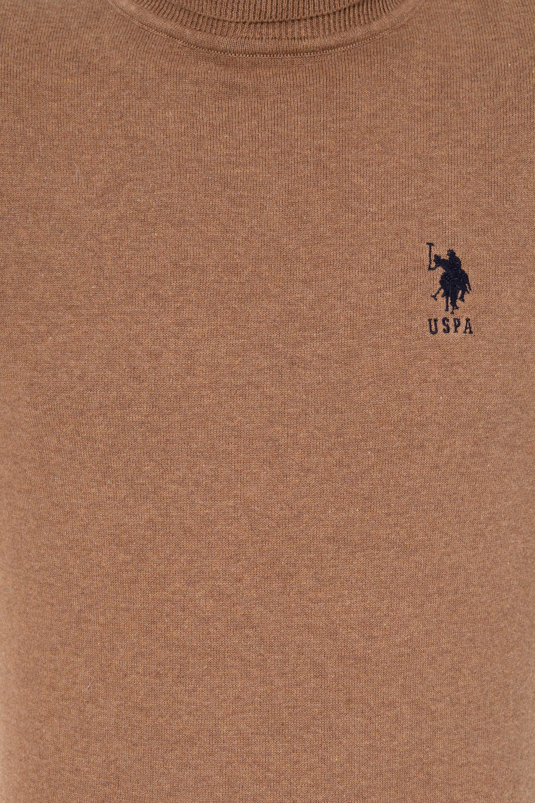 Brown Knitting Jumper U.S. Polo Assn.