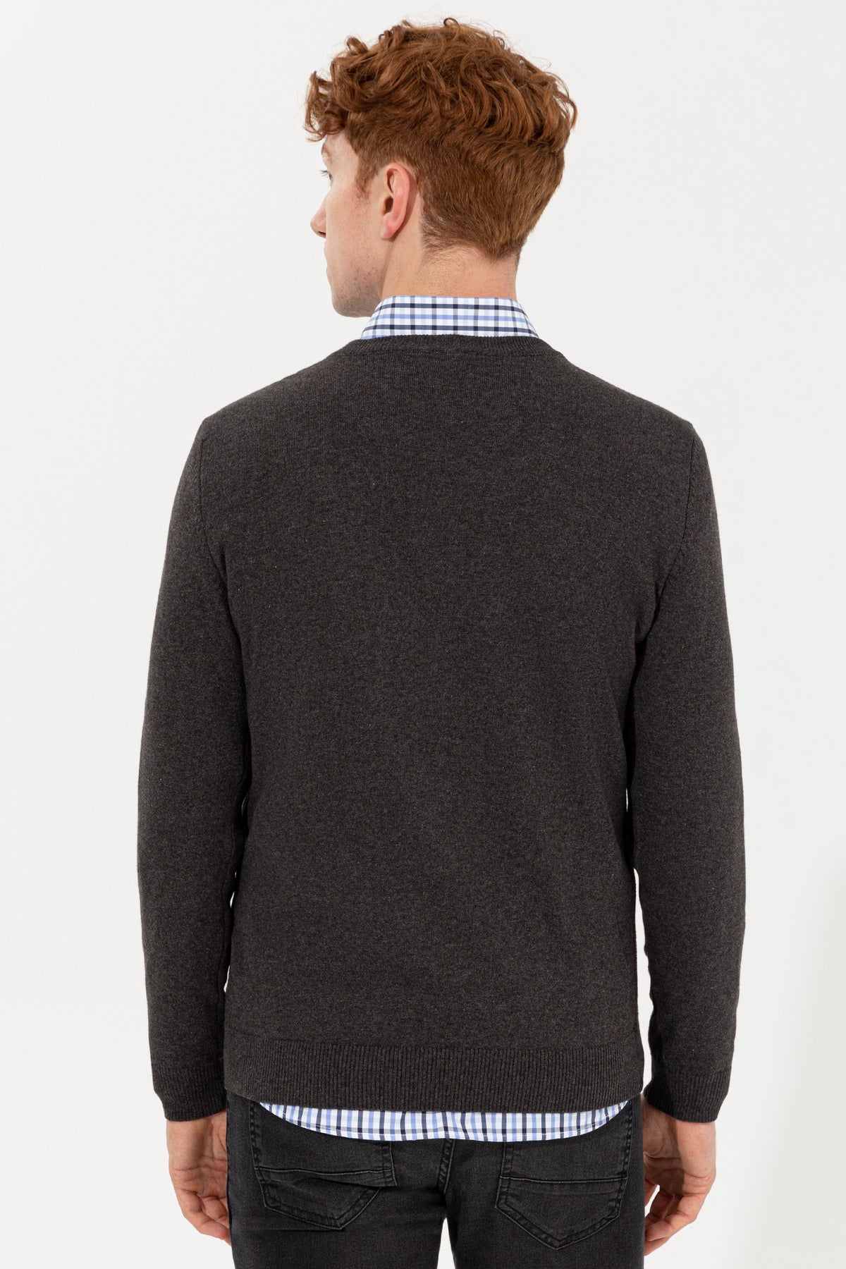 Dark Grey Knitting Jumper U.S. Polo Assn.