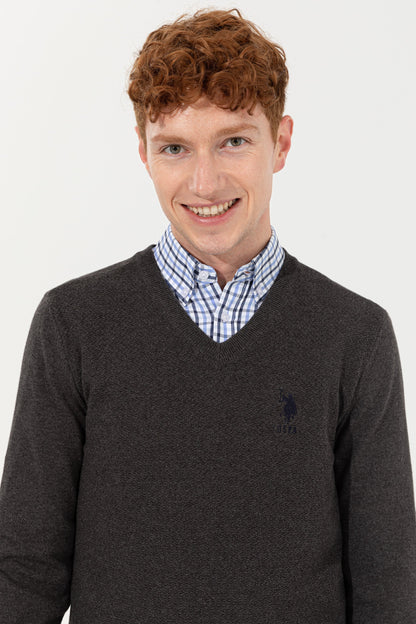 Dark Grey Knitting Jumper U.S. Polo Assn.