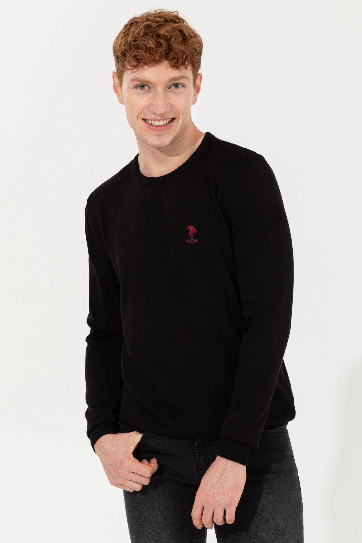 Black Knitting Jumper - BEVAVA