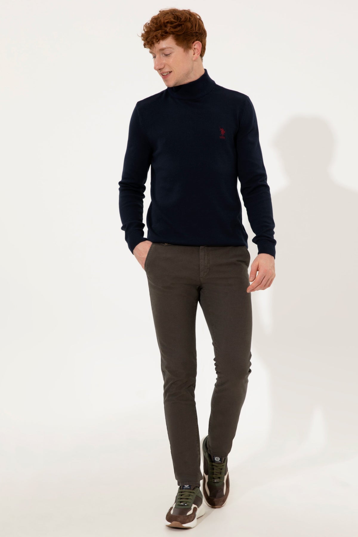 Dark Blue Knitting Jumper U.S. Polo Assn.