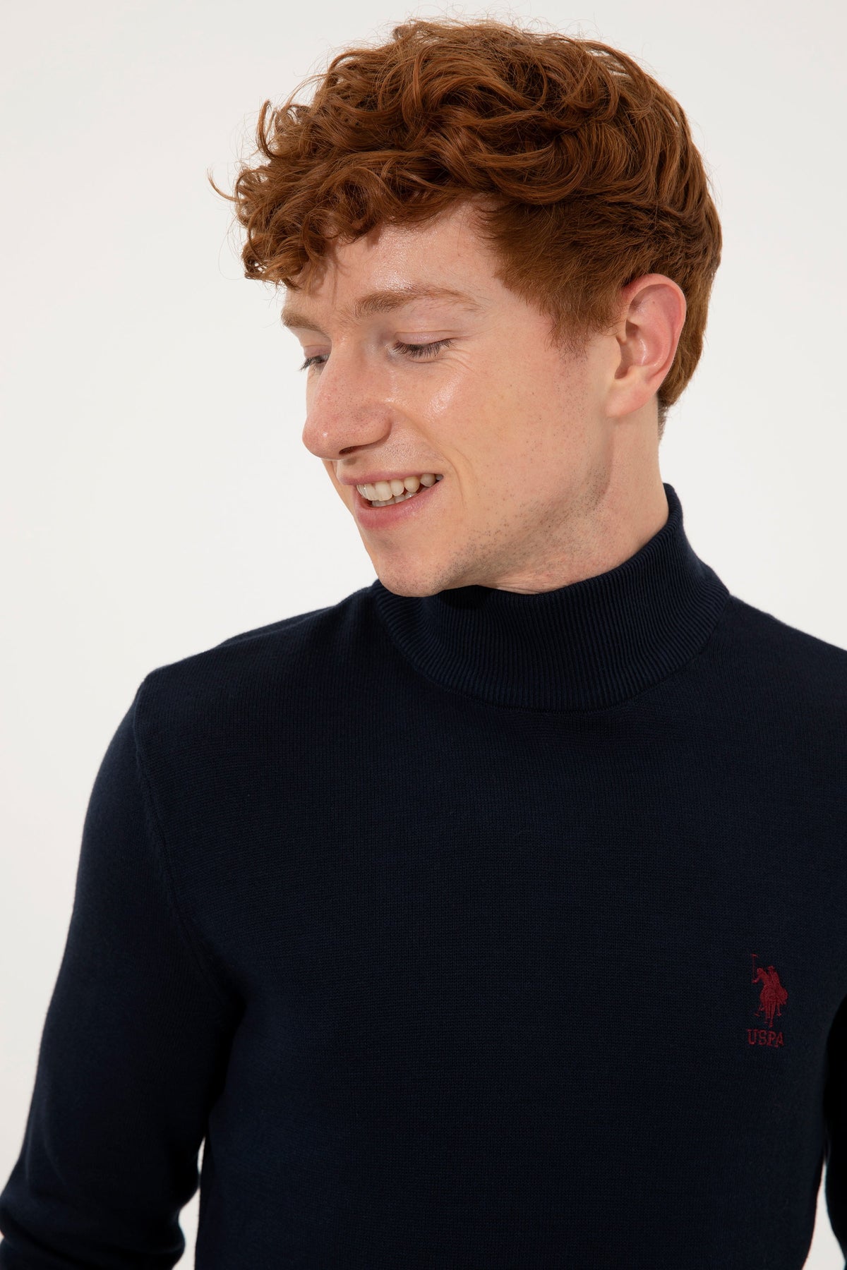 Dark Blue Knitting Jumper U.S. Polo Assn.