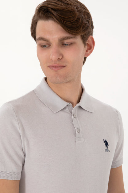 U.S. Polo Assn._Light Grey Polo Shirt_G081SZ0TK0 2100036_VR001_02