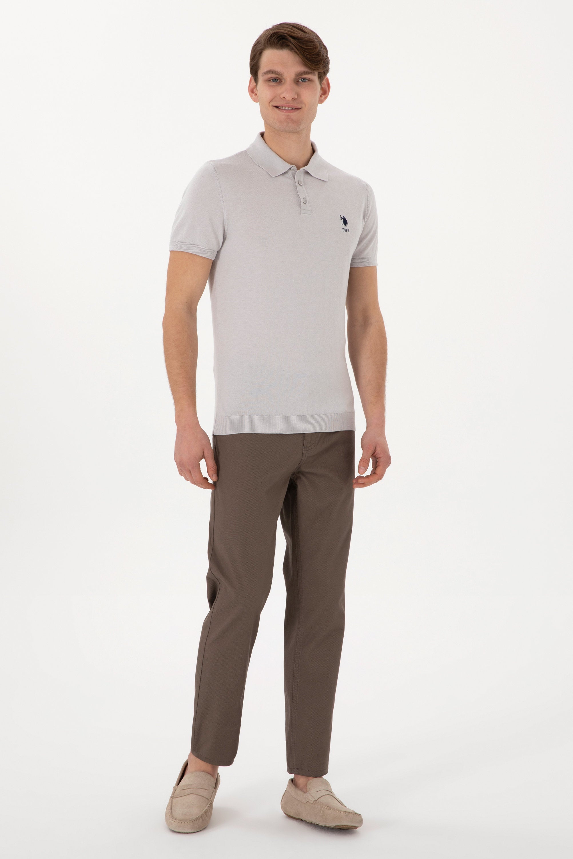 U.S. Polo Assn._Light Grey Polo Shirt_G081SZ0TK0 2100036_VR001_04