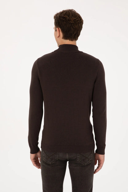 U.S. Polo Assn._Dark Brown_Dark Brown Turtle-neck Pullover_G081SZ0TK0 2226849_VR084_05
