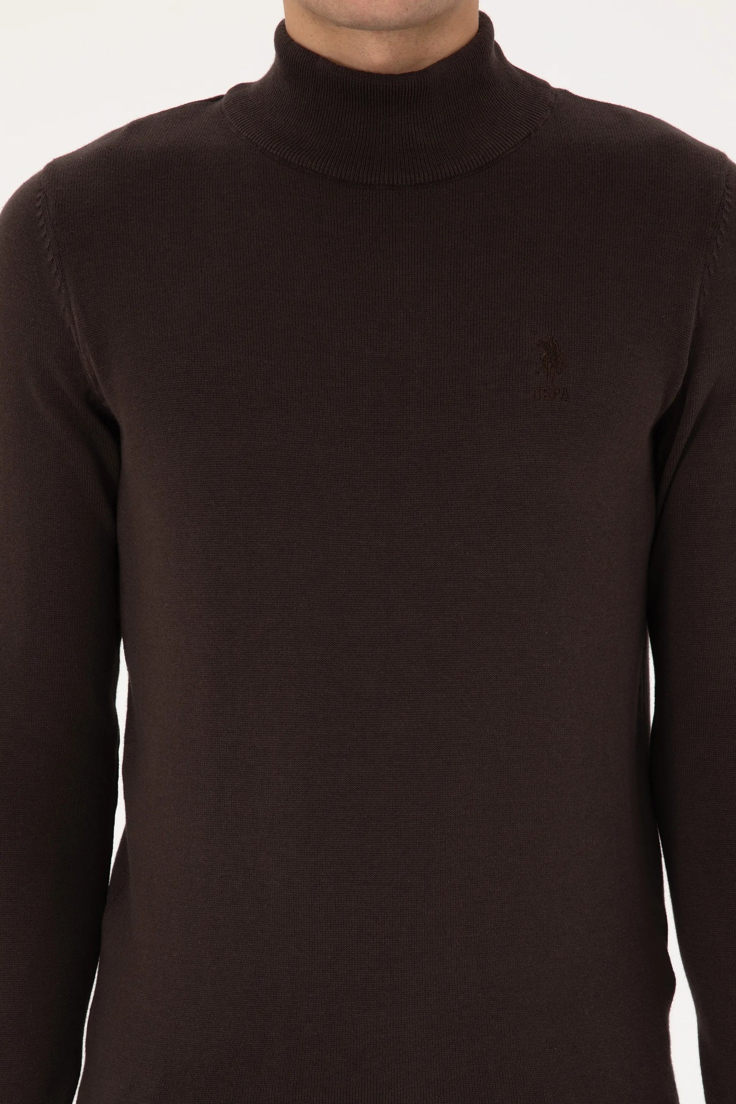 U.S. Polo Assn._Dark Brown_Dark Brown Turtle-neck Pullover_G081SZ0TK0 2226849_VR084_06