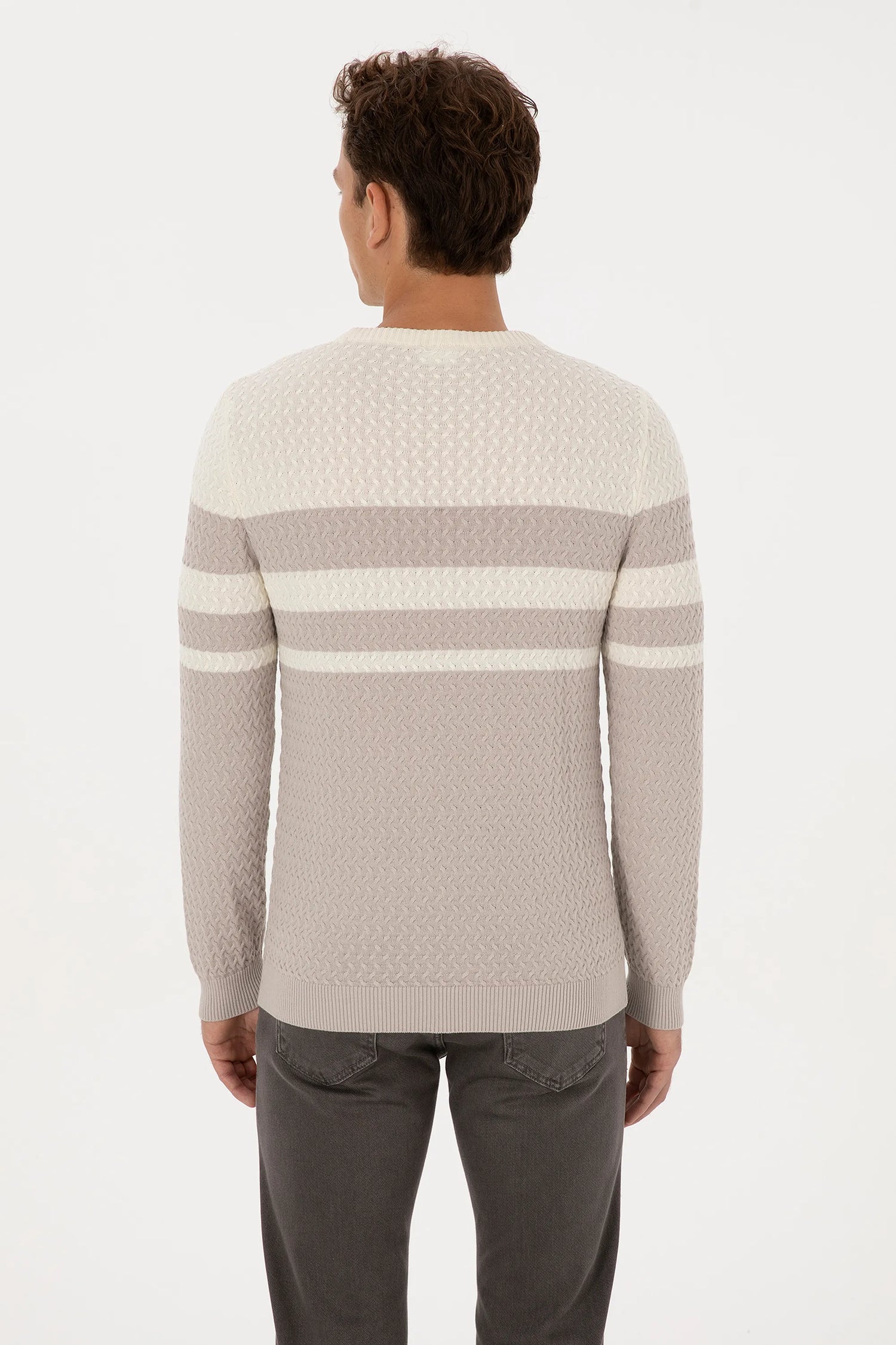 U.S. Polo Assn._Stone_Stone Knitting Jumper_G081SZ0TK0 2235801_VR049_05