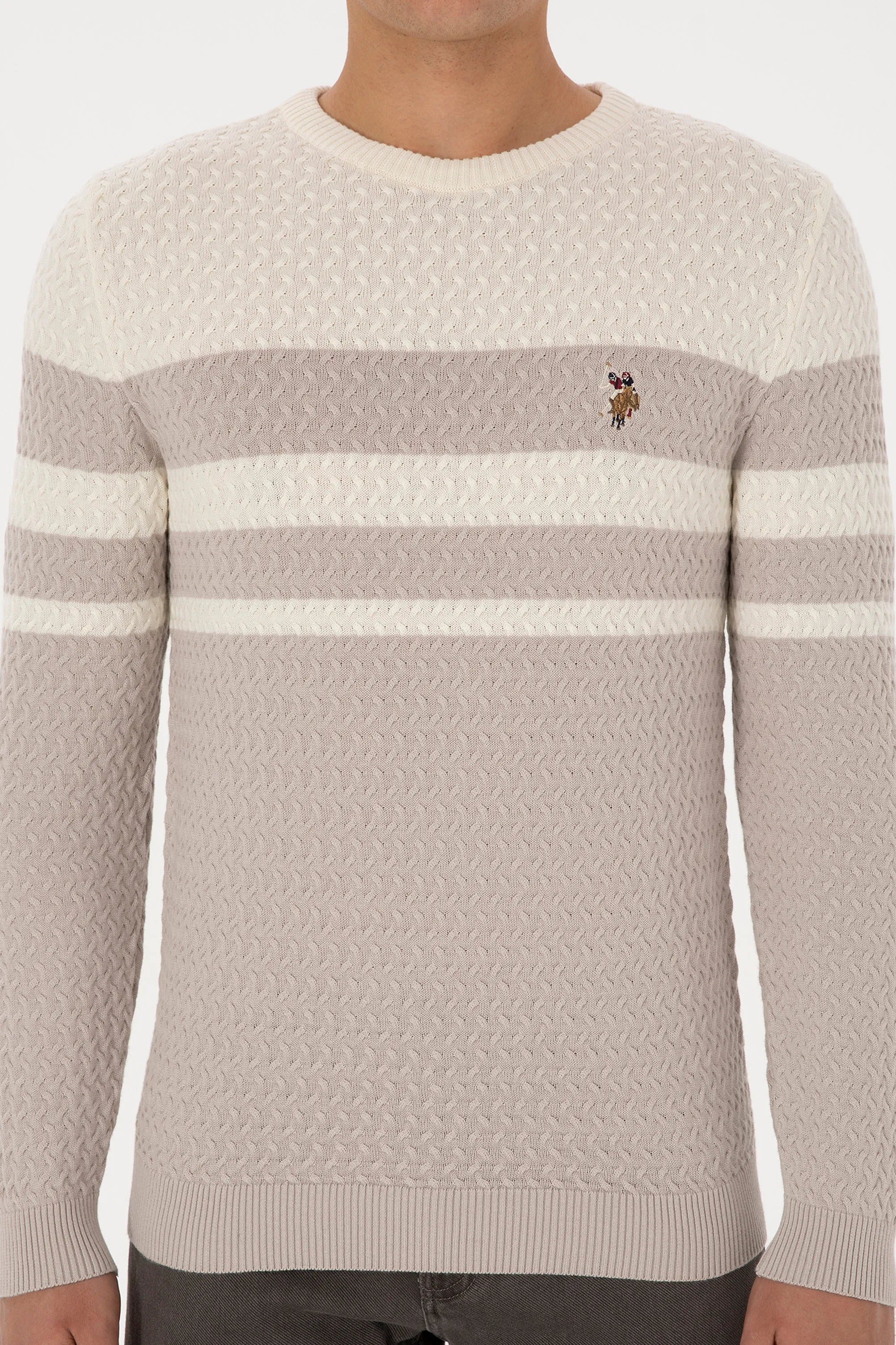 U.S. Polo Assn._Stone_Stone Sweater With Design_G081SZ0TK0 2235801_VR049_06