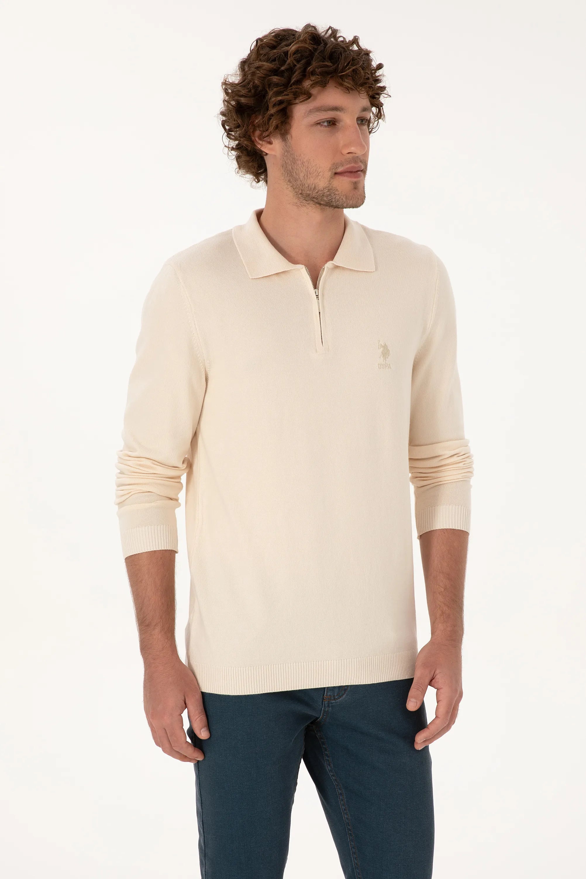 U.S. Polo Assn._Pearl_Pearl Pullover With Zipper_G081SZ0TK0 2236535_VR256_03