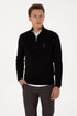 U.S. Polo Assn._Black_Black Pullover With Zipper_G081SZ0TK0 2334906_VR046_01